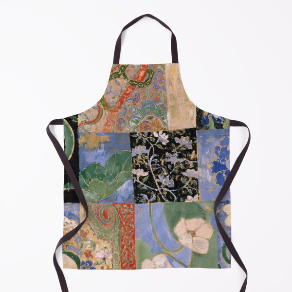 Item preview, Vintage Floral Patchwork Botanical Collage designed and sold by TheVintageEdit.