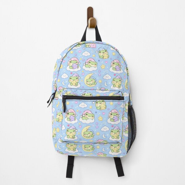 Item preview, Kawaii Frog Sleepy Star Pattern designed and sold by Soft Berry Studio.