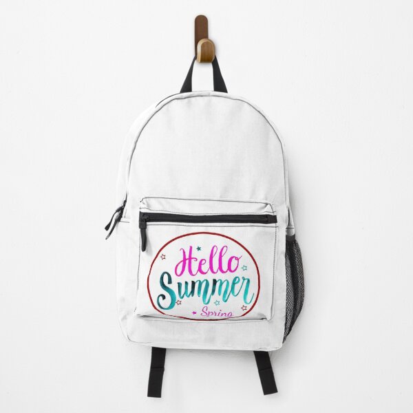 Item preview, Vibrant Hello Summer Spring Typography Badge Vector Design designed and sold by Carftora786.