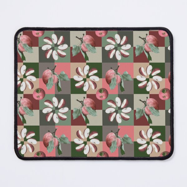 Item preview, Farm Fresh Apple Slice Radials on Squares designed and sold by Digitalmyth's Designs.