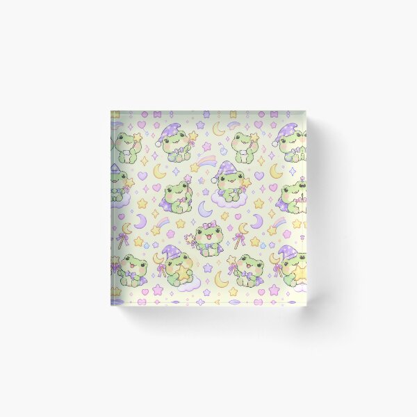 Item preview, Kawaii Frog Magic Wand Pattern designed and sold by Soft Berry Studio.