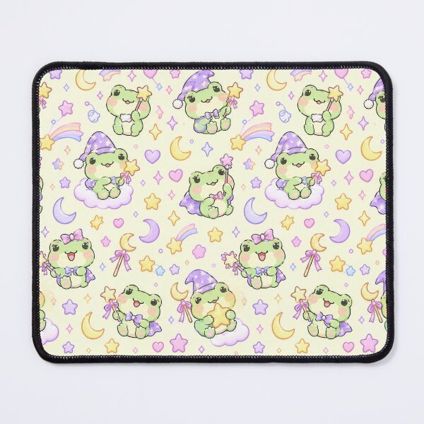 Item preview, Kawaii Frog Magic Wand Pattern designed and sold by Soft Berry Studio.