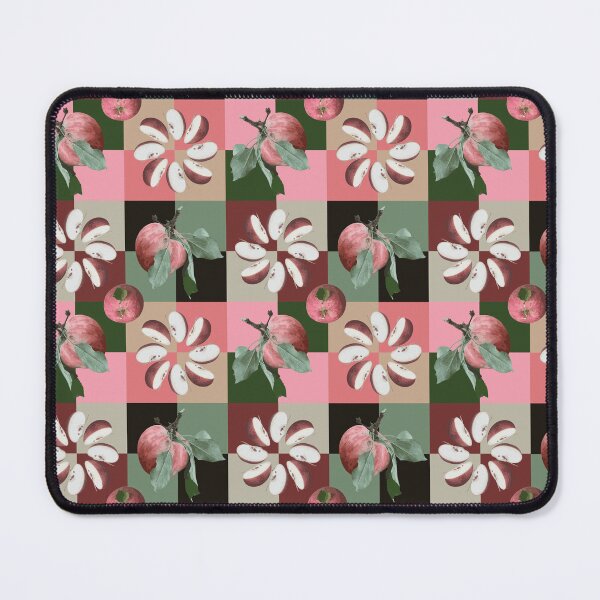 Item preview, More Farm Fresh Apple Slice Radials on Squares designed and sold by Digitalmyth's Designs.