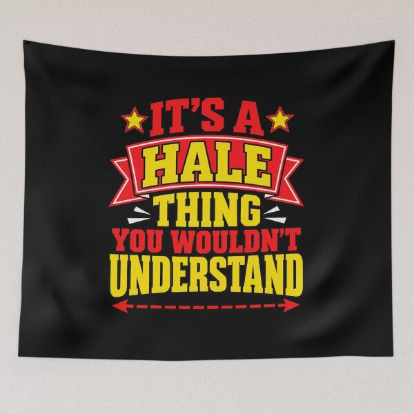 Item preview, Hale Name Funny for Hale T-Shirt – Hale Name Gift, Funny Personalized Family Graphic Tee designed and sold by Trendably.