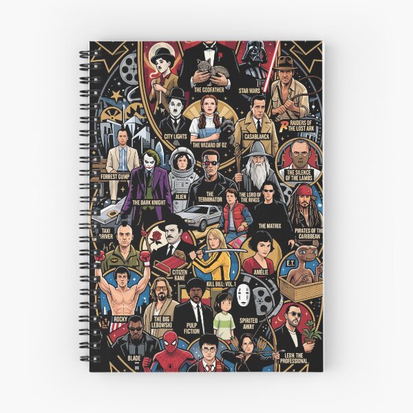 Item preview, Greatest Of All Time Cinema Fan Tribute Movie Characters Poster designed and sold by RatherCreative.
