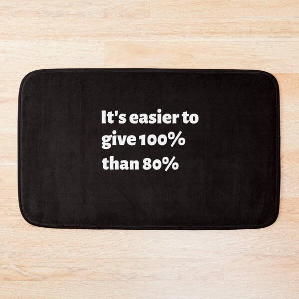 Item preview, It's easier to give 100% than 80% designed and sold by TAPDesigns.