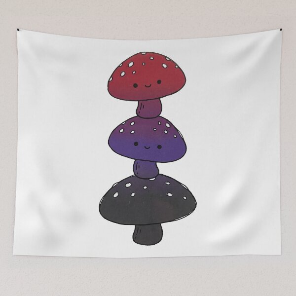 Item preview, Three Little Mushroom Friends designed and sold by AliveStyle.