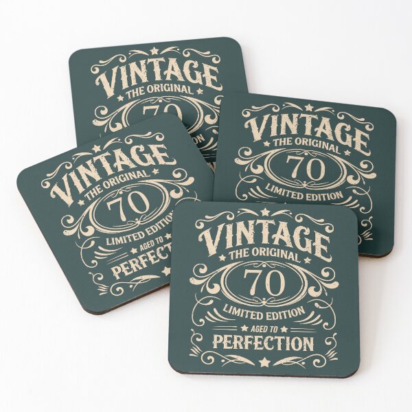 Item preview, Aged To Perfection - Vintage 70 years old - 70th Birthday Party Gift designed and sold by Alexaltay.