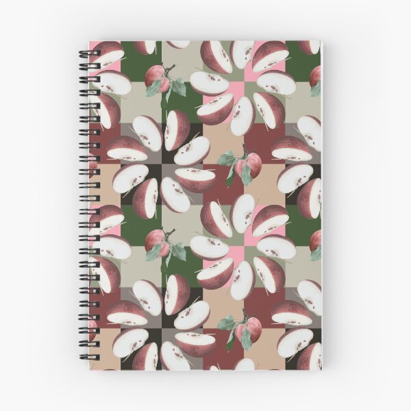 Item preview, More Farm Fresh Large Apple Slice Radials on Squares designed and sold by Digitalmyth's Designs.