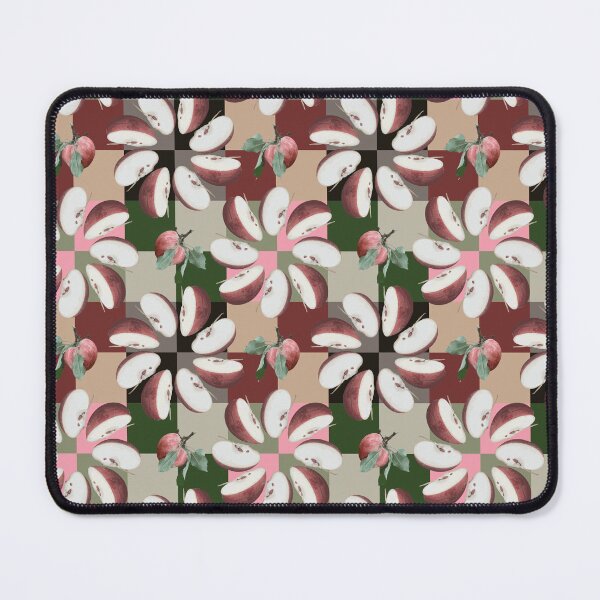 Item preview, More Farm Fresh Large Apple Slice Radials on Squares designed and sold by Digitalmyth's Designs.