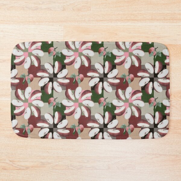 Item preview, More Farm Fresh Large Apple Slice Radials on Squares designed and sold by Digitalmyth's Designs.
