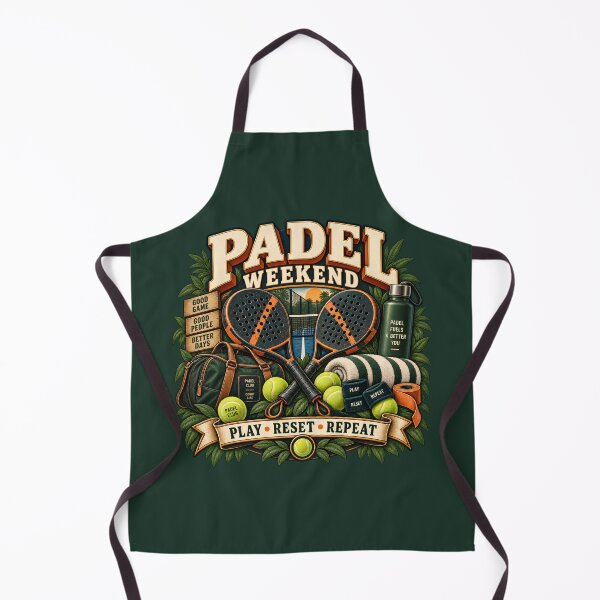Item preview, Vintage Padel Weekend Retro Sports Design designed and sold by Mostafa Studio.