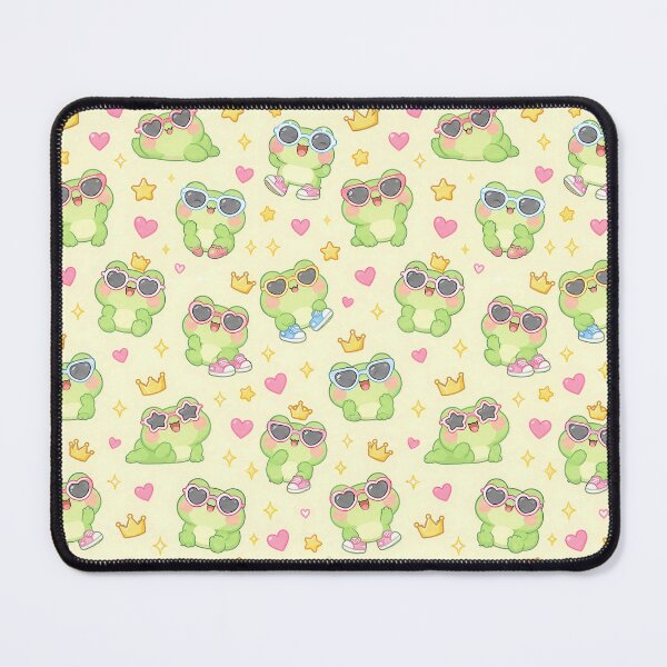 Item preview, Kawaii Frog Sunglasses Pattern designed and sold by Soft Berry Studio.