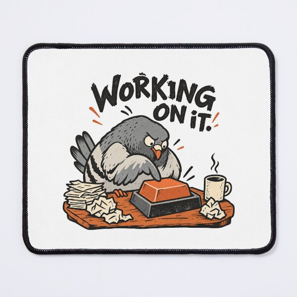 Item preview, Busy Pigeon Using One Key Keyboard designed and sold by Greemo03.