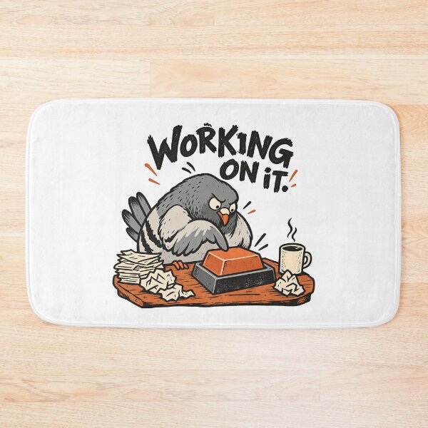Item preview, Busy Pigeon Using One Key Keyboard designed and sold by Greemo03.