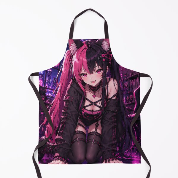 Artikelvorschau, Nyviera Neon Cyber Goth Catgirl entworfen und verkauft von Revyra Design .