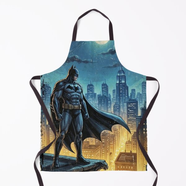 Item preview, Gotham Knight Dark City Rooftop Retro 90s Vintage Comic Style designed and sold by Thogan0416.