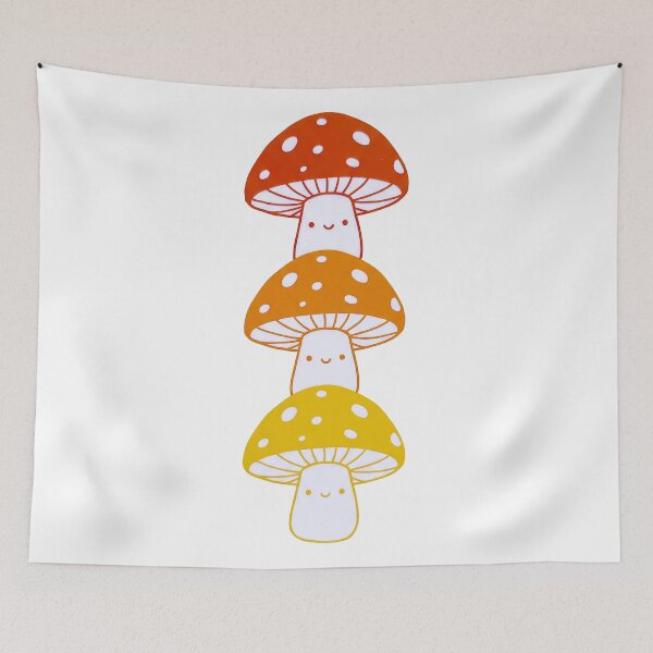 Item preview, Three Sunny Shrooms designed and sold by AliveStyle.