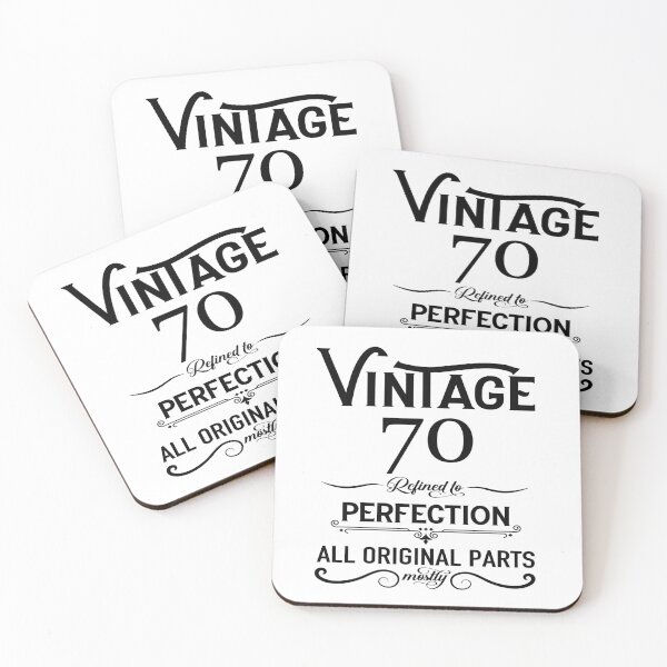 Item preview, Aged To Perfection - Vintage 70 years old - 70th Birthday Party Gift designed and sold by Alexaltay.