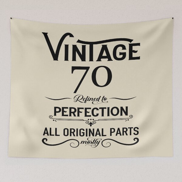 Item preview, Aged To Perfection - Vintage 70 years old - 70th Birthday Party Gift designed and sold by Alexaltay.