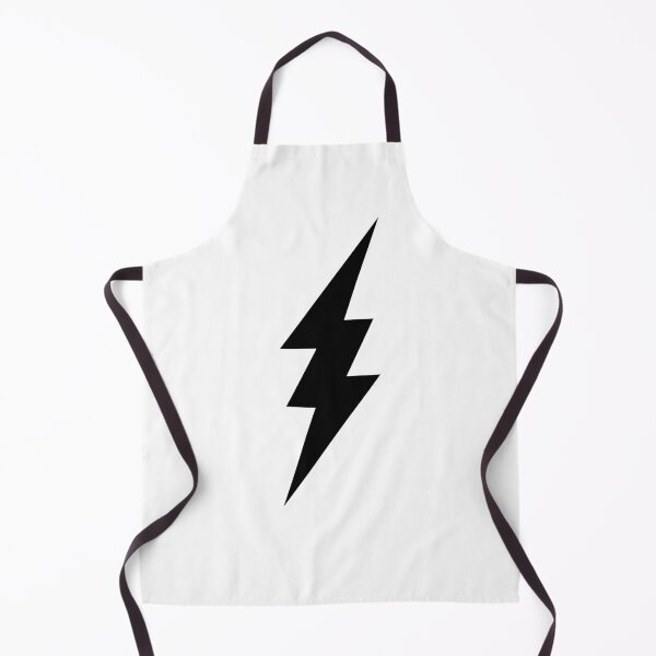 Item preview, Black Lightning Bolt Symbol Design designed and sold by pattern-archive.