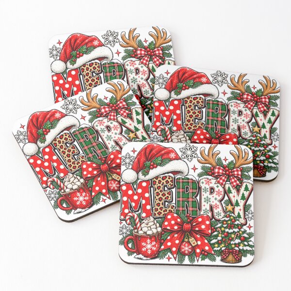 Item preview, Merry Coquette Leopard Plaid Christmas Bow Art designed and sold by DesignArtist.ia.