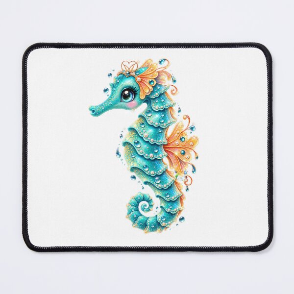 Item preview, Fairy Seahorse of the Namaloue Lagoons designed and sold by cheznamaloue.