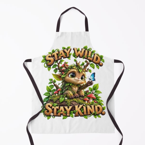 Item preview, Stay Wild Stay Kind Moxlings Forest Creature designed and sold by RØNI AI.