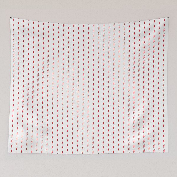 Item preview, Red Lightning Bolt Symbol Design designed and sold by pattern-archive.