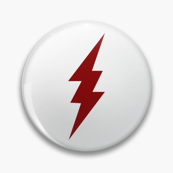 Item preview, Dark Red Lightning Bolt Symbol Design designed and sold by pattern-archive.
