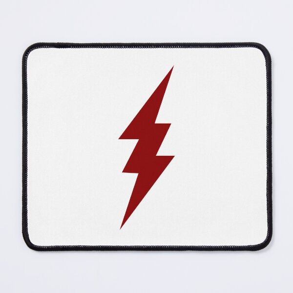 Item preview, Dark Red Lightning Bolt Symbol Design designed and sold by pattern-archive.