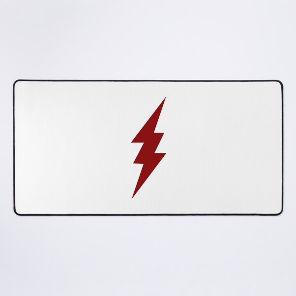 Item preview, Dark Red Lightning Bolt Symbol Design designed and sold by pattern-archive.