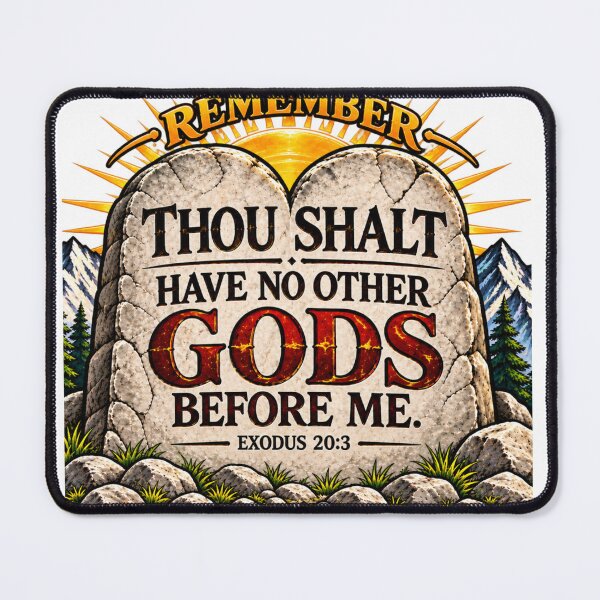 Item preview, Remember – No Other Gods Before Me designed and sold by purrtees.