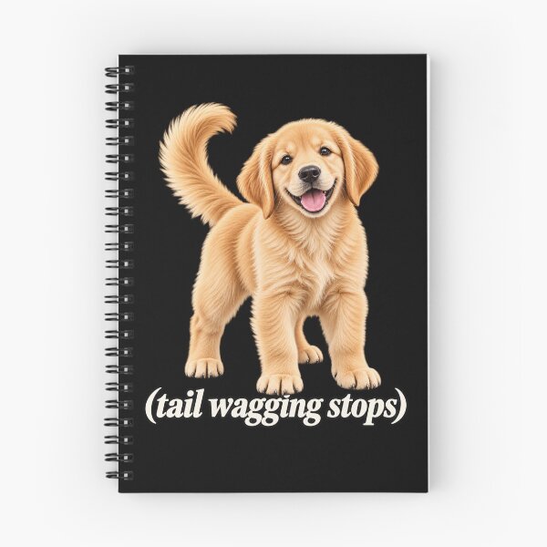 Item preview, Tail Wagging Stops Funny Dog Meme Design Sweatshirt – Funny Dog Lover Gift, Canine Humor Graphic designed and sold by Trendably.