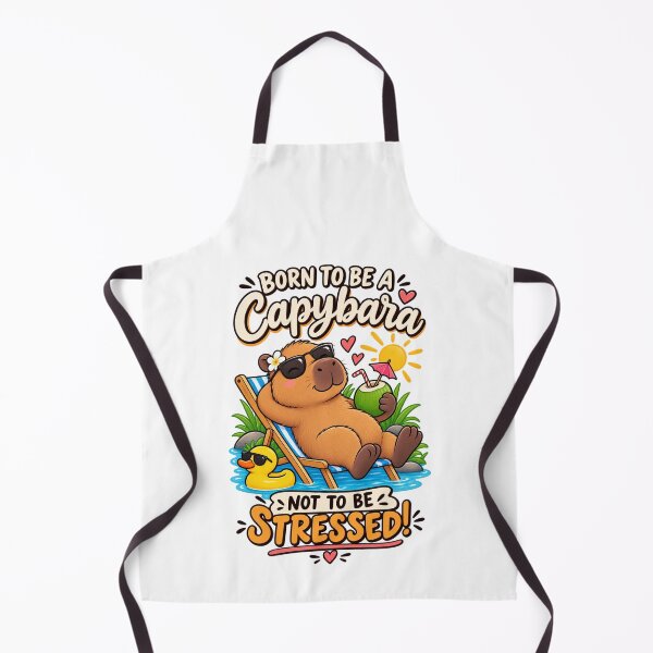 Item preview, Cute and funny capybara design designed and sold by JrNergal.