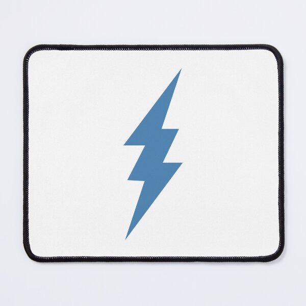 Item preview, Steel Blue Lightning Bolt Symbol Design designed and sold by pattern-archive.