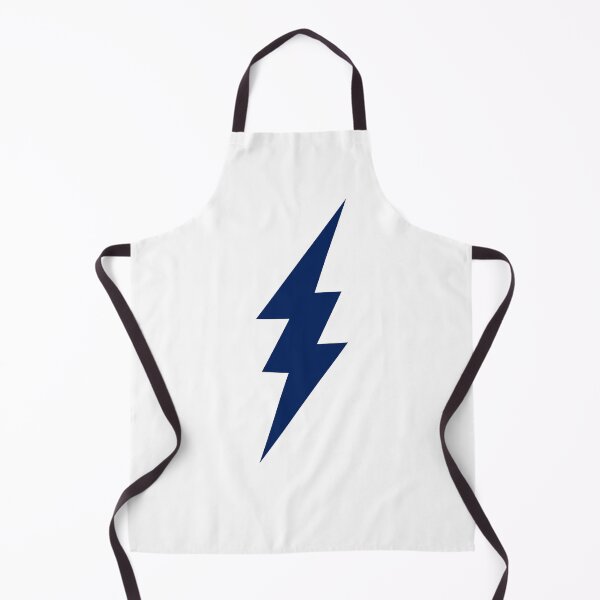Item preview, Navy Blue Lightning Bolt Symbol Design designed and sold by pattern-archive.