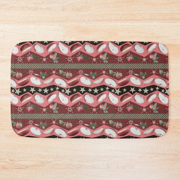 Item preview, More Farm Fresh Apple Slice Zig Zag Stripes designed and sold by Digitalmyth's Designs.