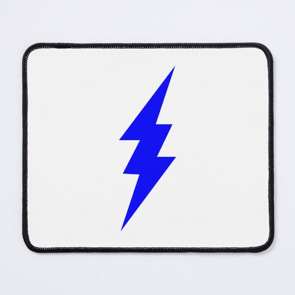 Item preview, Blue Lightning Bolt Symbol Design designed and sold by pattern-archive.