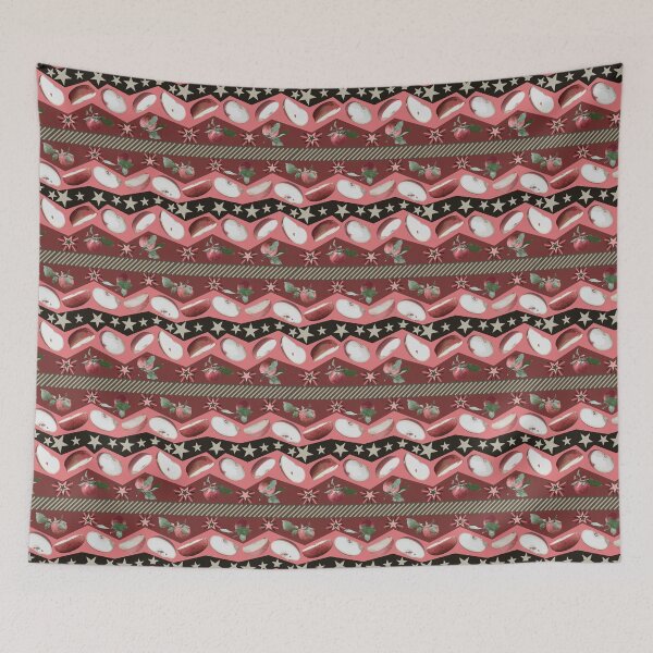Item preview, More Farm Fresh Apple Slice Zig Zag Stripes designed and sold by Digitalmyth's Designs.