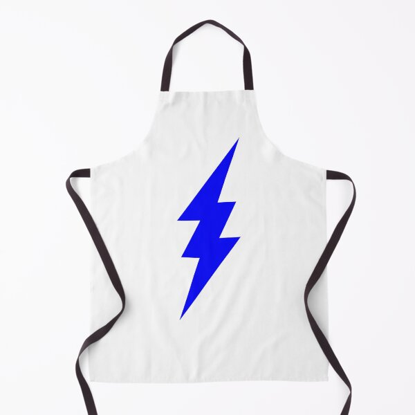 Item preview, Blue Lightning Bolt Symbol Design designed and sold by pattern-archive.