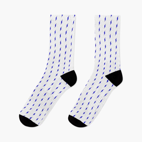 Item preview, Blue Lightning Bolt Symbol Design designed and sold by pattern-archive.