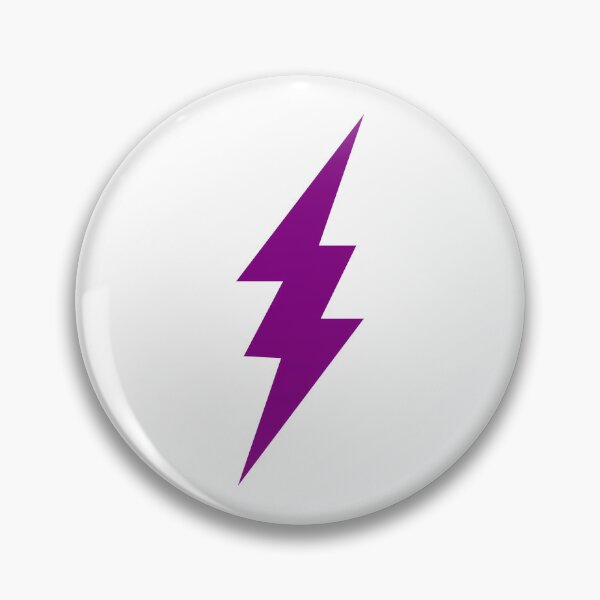 Item preview, Purple Lightning Bolt Symbol Design designed and sold by pattern-archive.