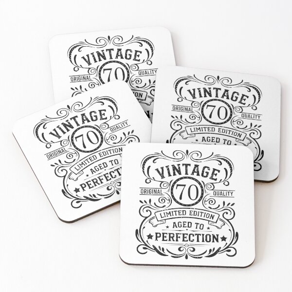 Item preview, Aged To Perfection - Vintage 70 years old - 70th Birthday Party Gift designed and sold by Alexaltay.