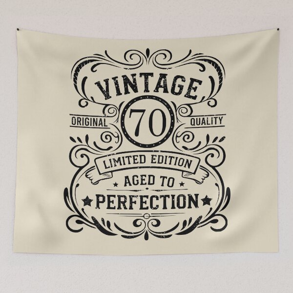 Item preview, Aged To Perfection - Vintage 70 years old - 70th Birthday Party Gift designed and sold by Alexaltay.