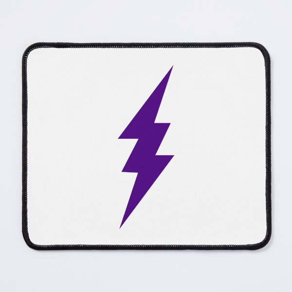 Item preview, Dark Purple Lightning Bolt Symbol Design designed and sold by pattern-archive.