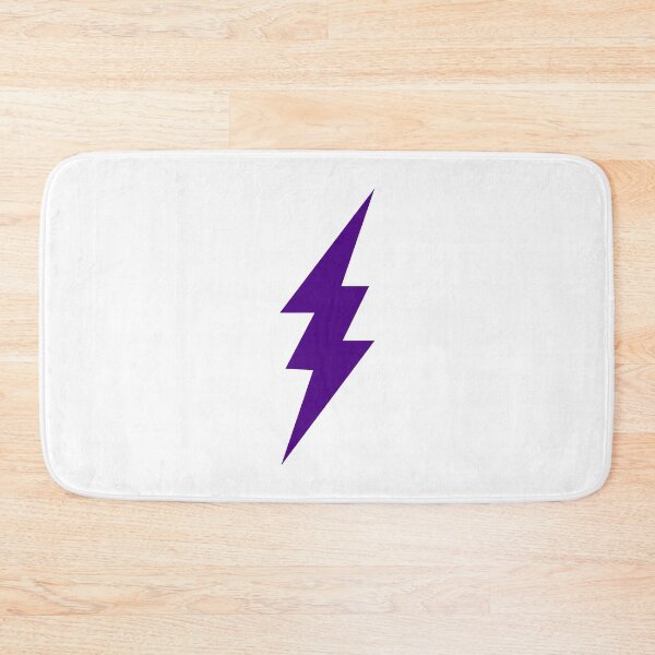 Item preview, Dark Purple Lightning Bolt Symbol Design designed and sold by pattern-archive.