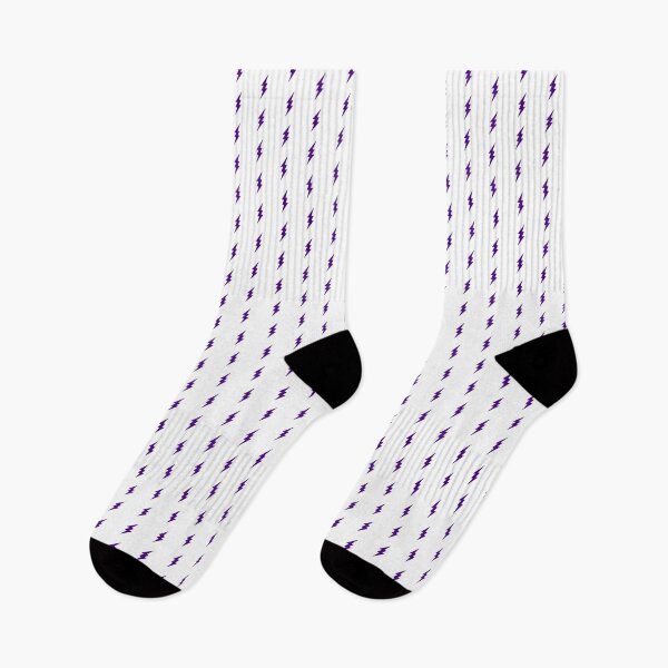 Item preview, Dark Purple Lightning Bolt Symbol Design designed and sold by pattern-archive.
