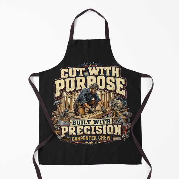 Item preview, Vintage Carpenter Woodworking Cut With Purpose designed and sold by AdicretorDesign.