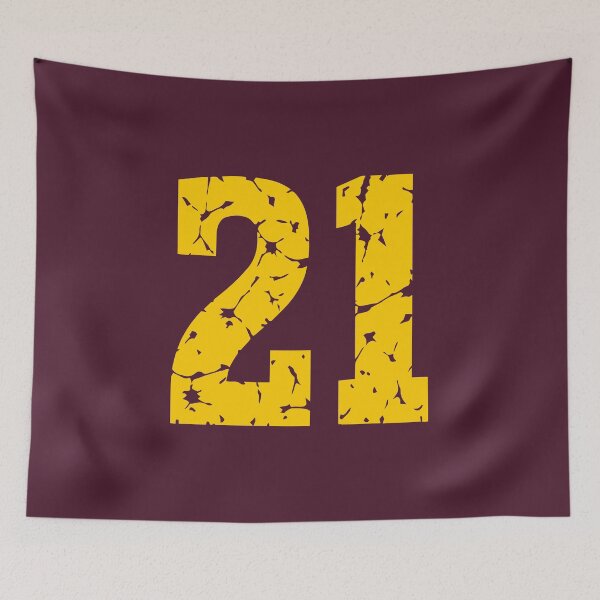 Item preview, Number 21, Yellow #21 designed and sold by Jeallan Designs.
